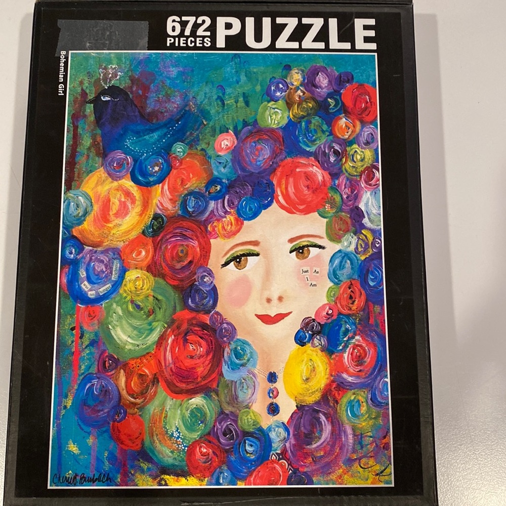 Cherie Burbach Bohemian Girl puzzle
